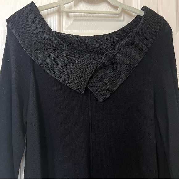 NWOT Libretto NYC Hand Loomed Black Knit Sweater - Picture 2 of 12